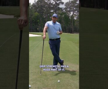 Padraig Harrington talks about grip strength and speed #golf #golfswing #golfequipment