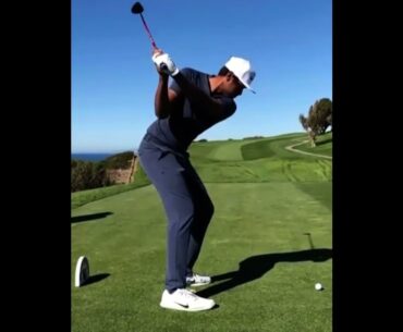 Tony Finau Slow Mo #golf #golfswing #youtubeshorts
