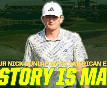 NICK DUNLAP MAKES HISTORY! - 2024 AMERICAN EXPRESS Tournament Recap | The First Cut Podcast