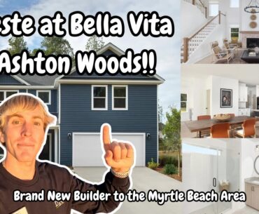 Discover Your Dream Home: Touring New Homes at Trieste, Bella Vita by Ashton Woods in Myrtle Beach!