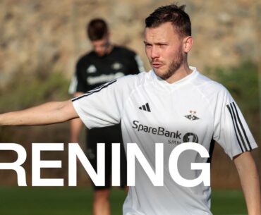Alfred Johanssons første Rosenborg-trening