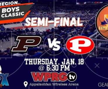 Pikeville vs. Prestonsburg - Boys 15th Region All "A" Classic Semi-Final Game 2 (Jan. 18, 2024)