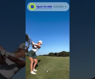 Golf girl #golf #youtubeshorts