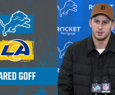 Jared Goff postgame media availability | 2023 Wild Card Round: Lions vs. Rams