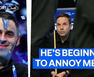 "HE'S BEGINNING TO ANNOY ME!" 😅 | Ali Carter reacts to his Masters final loss to Ronnie O'Sullivan
