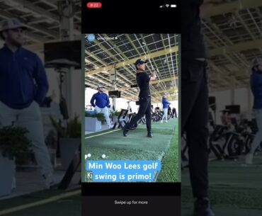 Min Woo Lees golf swing is amazing! #minwoolee #golf #tomgillisgolf