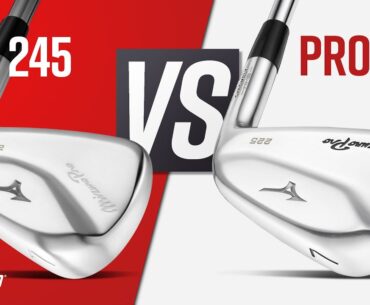 MIZUNO PRO 245 vs MIZUNO PRO 225 | Mizuno Irons Comparison