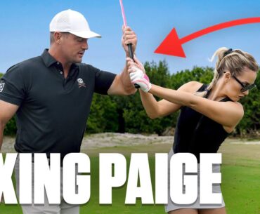 I Gave Paige Spiranac A Golf Lesson