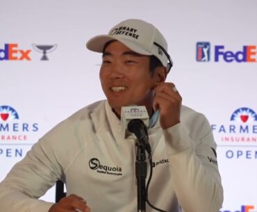 Michael Kim Tuesday Press Conference 2024 Farmers Insurance Open © PGA Tour