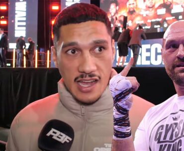 "NOT TRUE!" - JAI OPETAIA DENIES RUMOURS HE DROPPED TYSON FURY IN CAMP AHEAD OF OLEKSANDR USYK CLASH