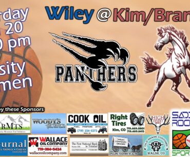 Wiley @ Kim/Branson - Varsity Women  Basketball - Jan 20, 2024