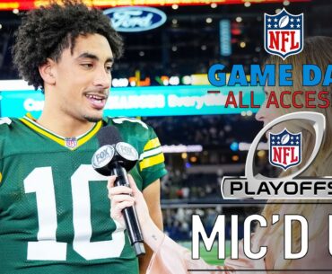 NFL Super Wild Card Weekend Mic'd Up, "didn't I tell y'all we was dangerous" | Game Day All Access