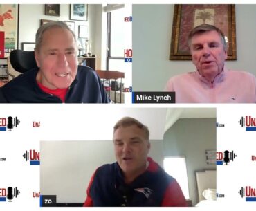 UnAnchored Boston guest Scott Zolak with Bob Lobel and Mike Lynch