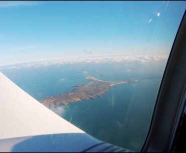 Navigation Brest - Belle-Île en DA-40 - Décembre 2023