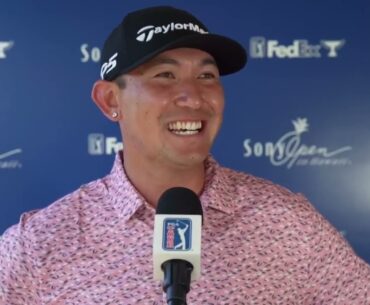 Rico Hoey Thursday Flash Interview 2024 Sony Open In Hawaii