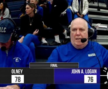 John A. Logan Men's Basketball vs Olney
