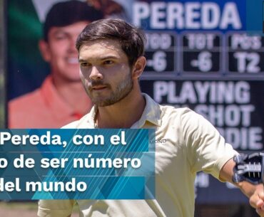 PGA Tour: El golfista mexicano Raúl Pereda, con el sueño de ser número uno del mundo