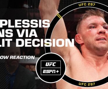 UFC 297 Post Show debates if Sean Strickland or Dricus Du Plessis won | ESPN MMA