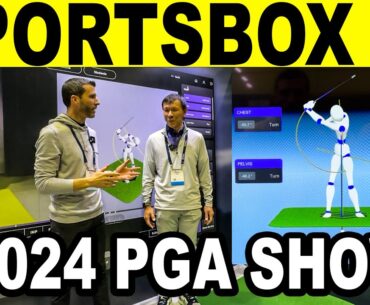 SportsBox AI Golf Swing Analyzer Software & Cameras (2024 PGA SHOW)