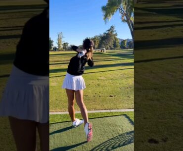 Alexandra Harju #golf #golfswing #shorts