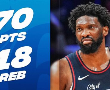 EVERY POINT From Joel Embiid's 70-PT CAREER-HIGH Performance!😲  | January 22, 2024