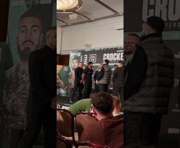Final Press Conference: Chev Clarke v Tommy McCarthy