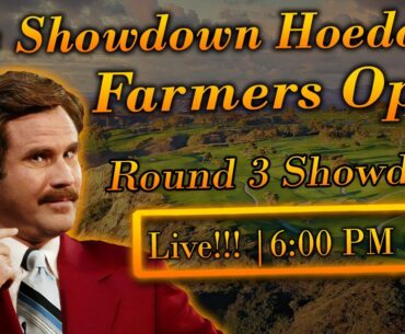 The Farmers Open | R3 Showdown | PGA DFS | DraftKings Strategy | (Not) Picks