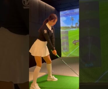 116 Shin Hye Won Pro golf swing slow motion