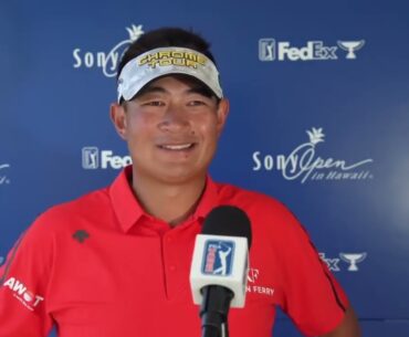 Carl Yuan Sunday Flash Interview 2024 Sony Open In Hawaii