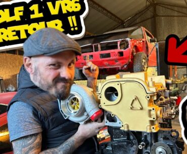 GOLF 1 VR6 LE RETOUR !!