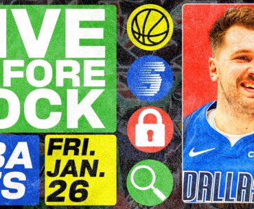 NBA DFS Deeper Dive & Live Before Lock (Friday 1/26/24) | DraftKings & FanDuel NBA Lineups