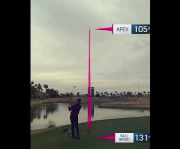 Justin Thomas Lips Out An Ace. PAIN! #golf #golfswing #golfer #shorts