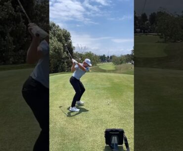 Power Hitter Sam Burns Powerful Swing Motion & Slow-motion,#samburns
