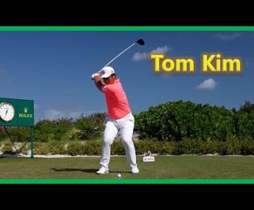 코리안 슈퍼루키 골프천재 "김주형" 퍼펙트 스윙모션 & 슬로우모션, Super Rookie "Tom Kim" Amazing Swing motion & Slow Motion