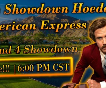 The American Express | R4 Showdown | PGA DFS | DraftKings Strategy | (Not) Picks