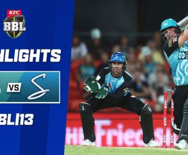 Brisbane Heat v Adelaide Strikers | BBL|13