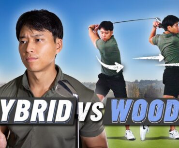HYBRID VS 3 WOOD VS IRON SWING??