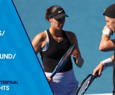Harris/Fourlis v Gille/Siegemund Highlights | Australian Open 2024 Quarterfinal