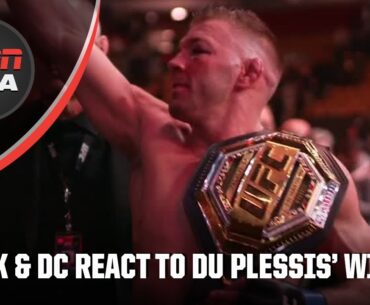 Immediate Reaction to the scoring of Sean Strickland vs. Dricus Du Plessis | UFC 297
