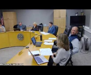 Town Council, January 23, 2024