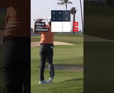 Rory McIlroy vs Tommy Fleetwood: two-hole title SHOWDOWN! 😱