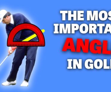 The Most Important Angle in Golf - Fixes Early Extension