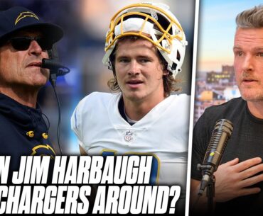 Will Jim Harbaugh Be Able To Save Justin Herbert's Career & Resurrect The Chargers? | Pat McAfee