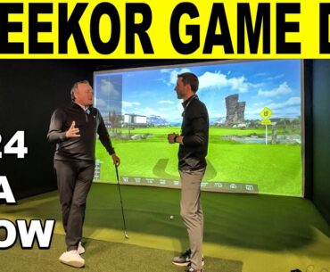 UNEEKOR GAME DAY GOLF SIMULATOR SOFTWARE - 2024 PGA SHOW