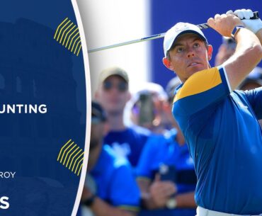 Rory McIlroy Flag Hunting on Par 3's | 2023 Ryder Cup