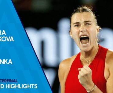 Barbora Krejcikova v Aryna Sabalenka Extended Highlights | Australian Open 2024 Quarterfinal