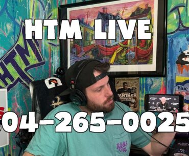 HTM Live|Saints Make Moves|Mickey Loomis Press Conf|NFL Playoffs