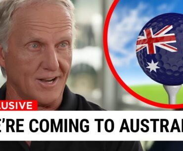 LIV Golf Has CONFIRMED They Will Use Australian Golf Courses...