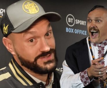 TYSON FURY WARNS OLEKSANDR USYK: "A MAN THAT WEARS AN EARRING CAN NEVER BEAT ME!"