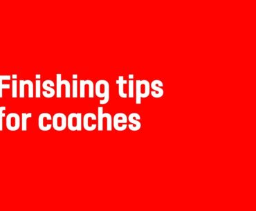 Finishing Tips For Coaches | Coaching Interview | England Football Learning